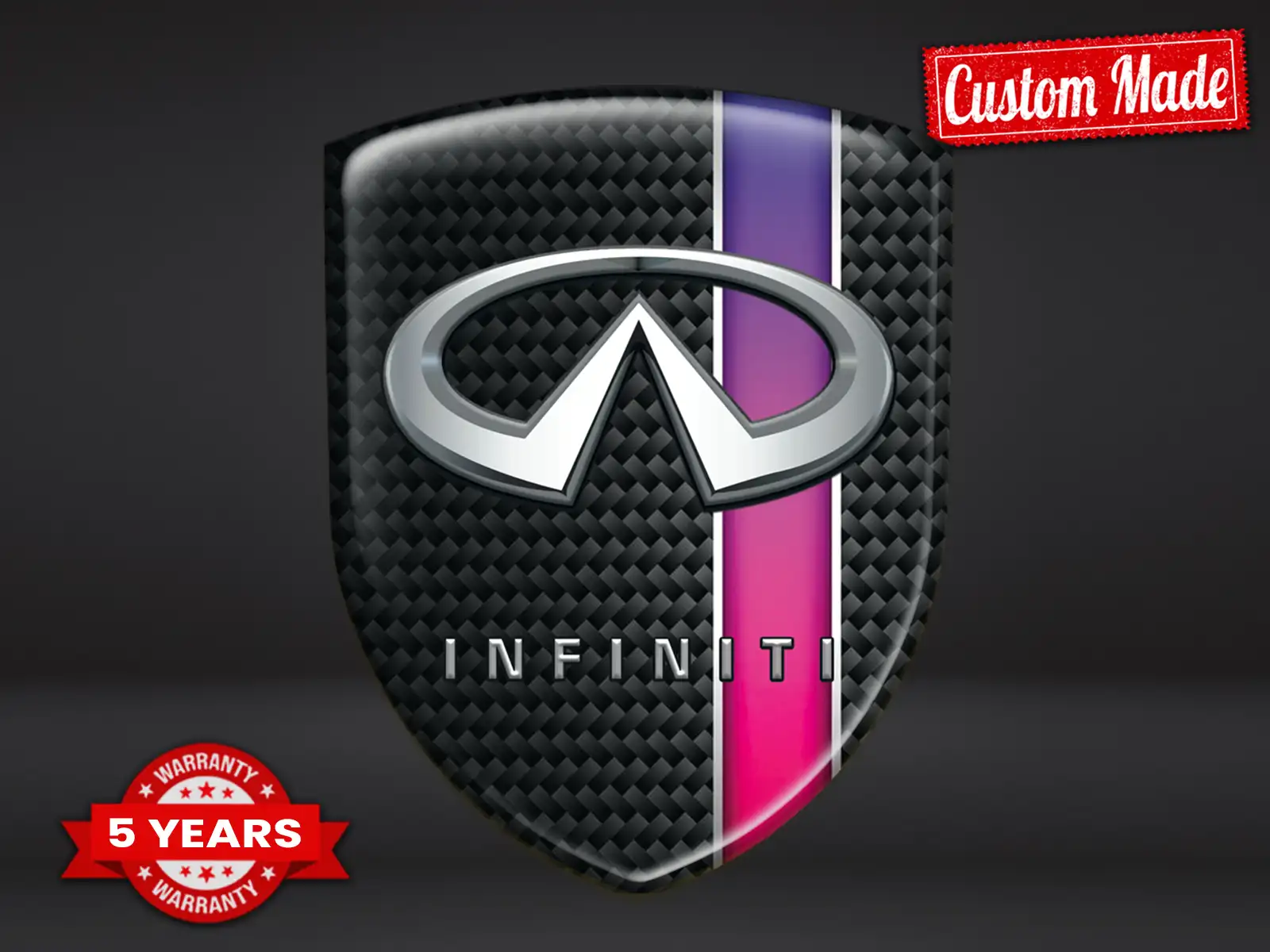 Infiniti Windschutzsticker Edition Modern Professionell